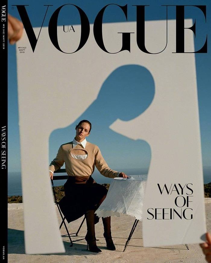 Vivien Solari @ Vogue Ukraine March 2019