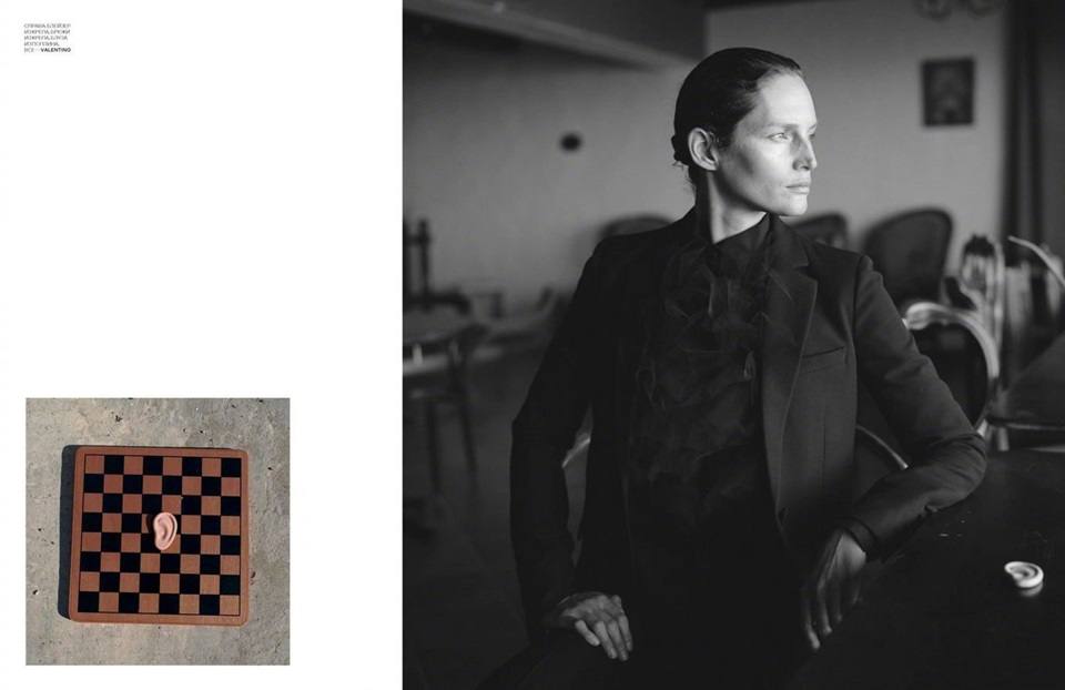 Vivien Solari @ Vogue Ukraine March 2019