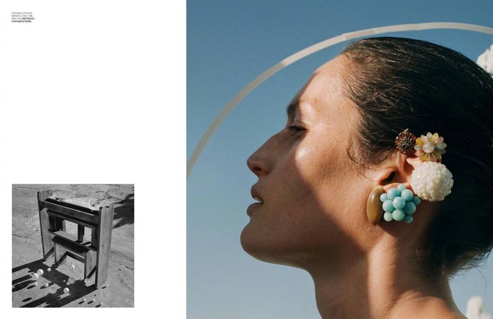 Vivien Solari @ Vogue Ukraine March 2019