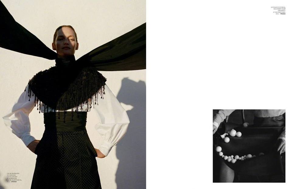 Vivien Solari @ Vogue Ukraine March 2019