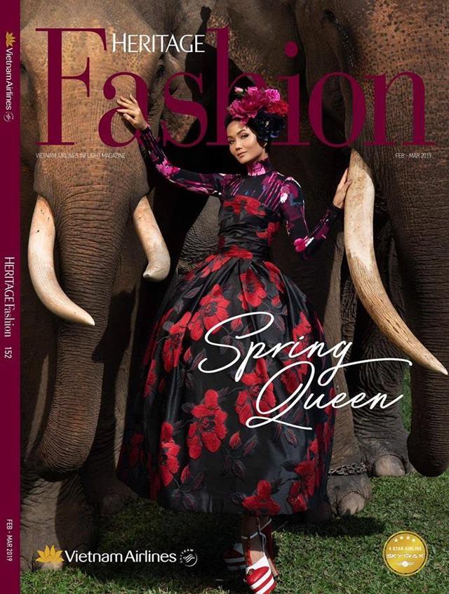 H'Hen Ni&ecirc; @ Heritage Fashion vietnam February 2019