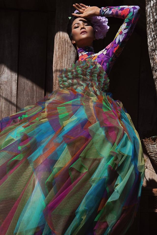 H'Hen Ni&ecirc; @ Heritage Fashion vietnam February 2019