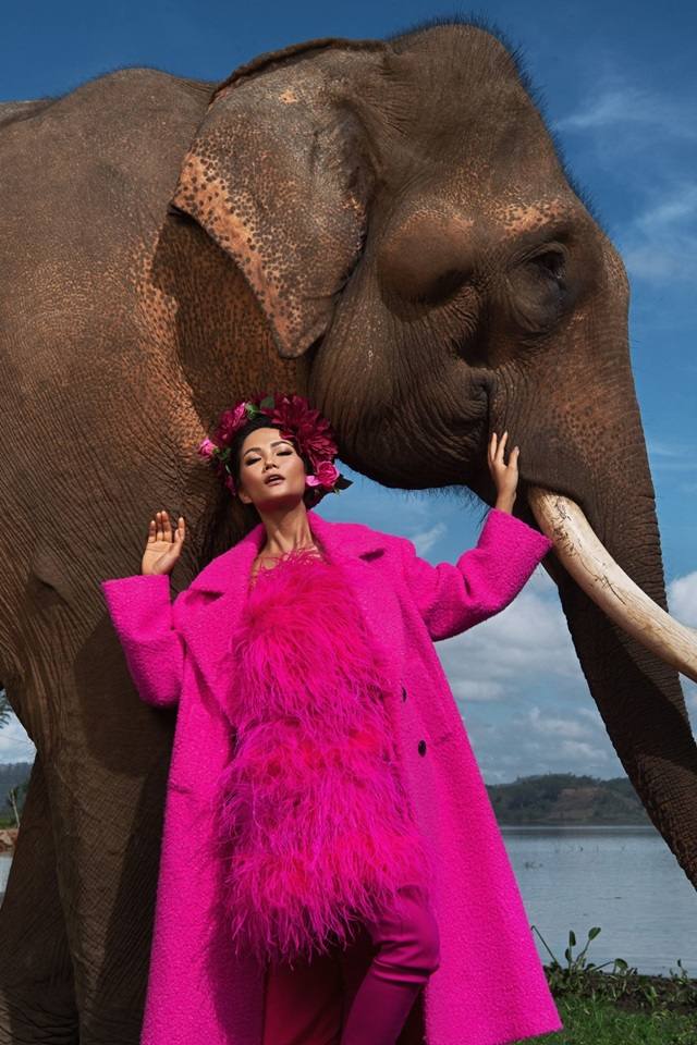 H'Hen Ni&ecirc; @ Heritage Fashion vietnam February 2019