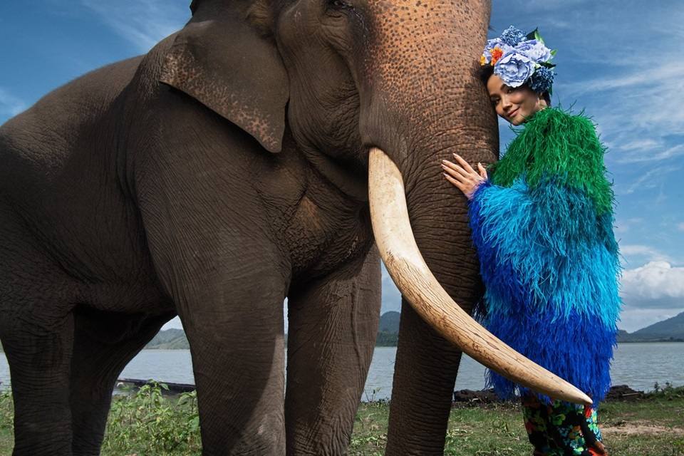 H'Hen Ni&ecirc; @ Heritage Fashion vietnam February 2019