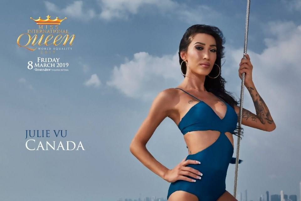 ผู้เข้าประกวด Miss International Queen 2019 เชียร์ใครดีคะ
