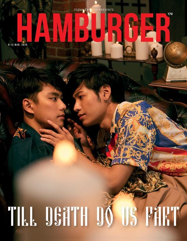 โอม-ภวัต & สิงโต-ปราชญา @ HAMBURGER MAGAZINE no.178 March 2019