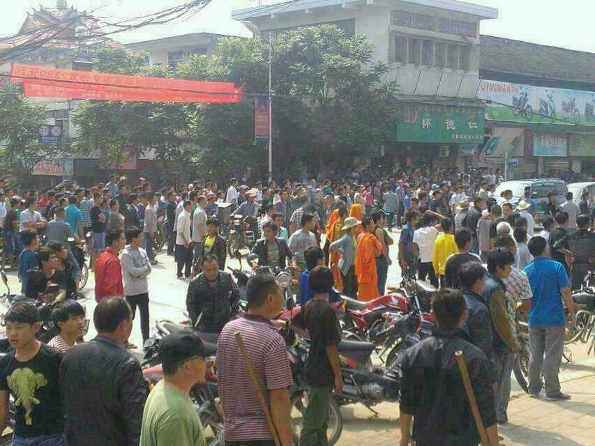 11 ตุลา ครบ 4 ปี ที่คนไทเมืองลวงสิบสองพันนาต่อต้านแก๊งจีนหูหนาน