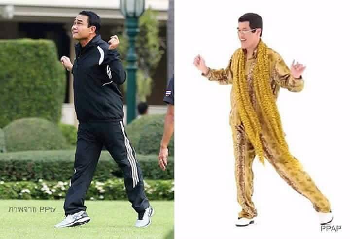 คุณลุงตู่ขวัญใจชาวไทย.