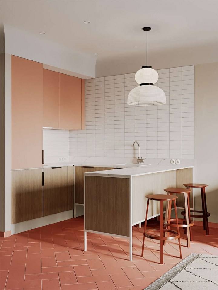Small Apartment by Lena Budantseva
