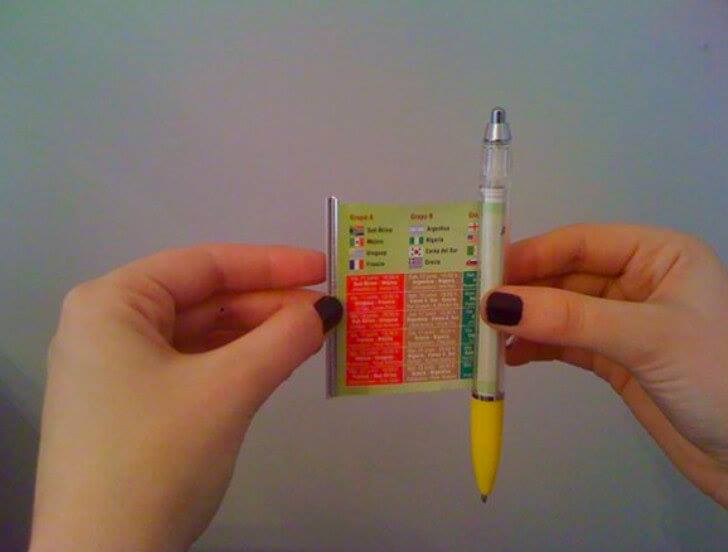 How to cheat exam