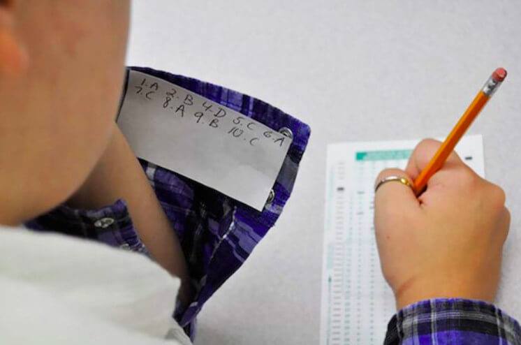 How to cheat exam