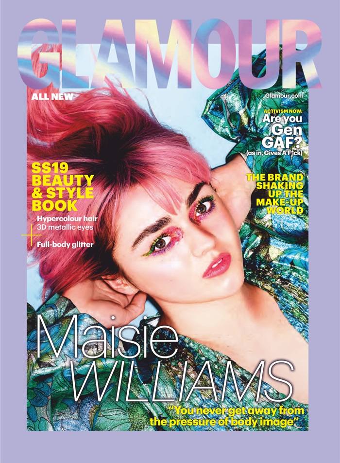 Maisie Williams & Sophie Turner @ Glamour UK February 2019