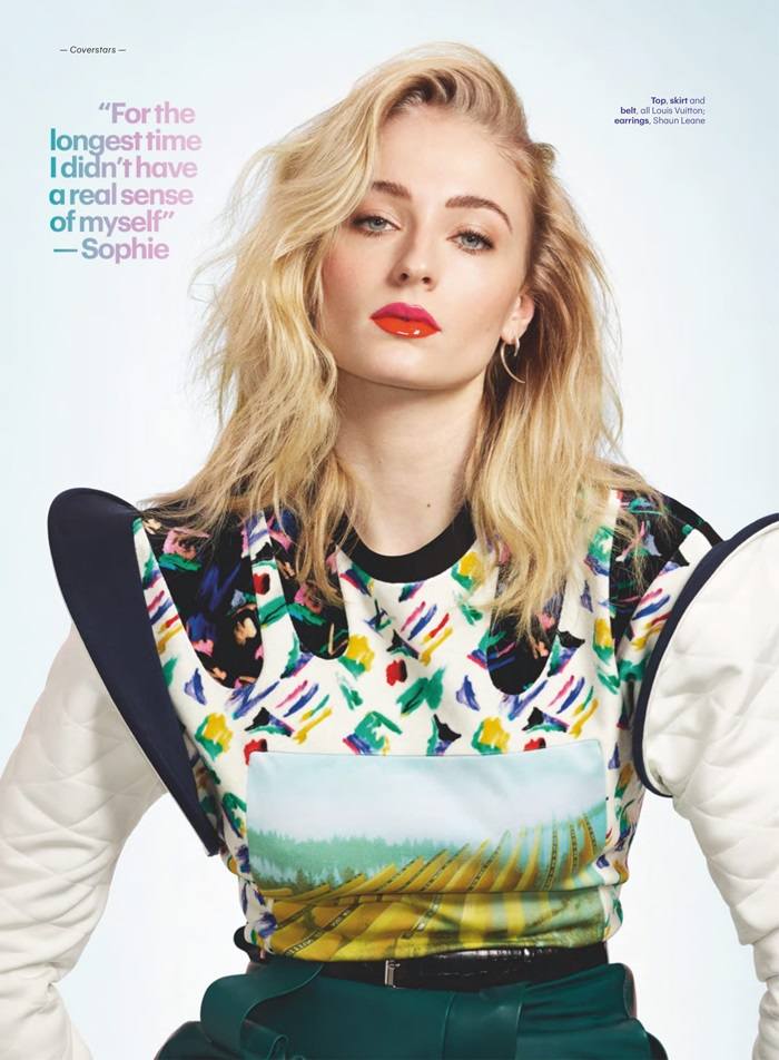 Maisie Williams & Sophie Turner @ Glamour UK February 2019