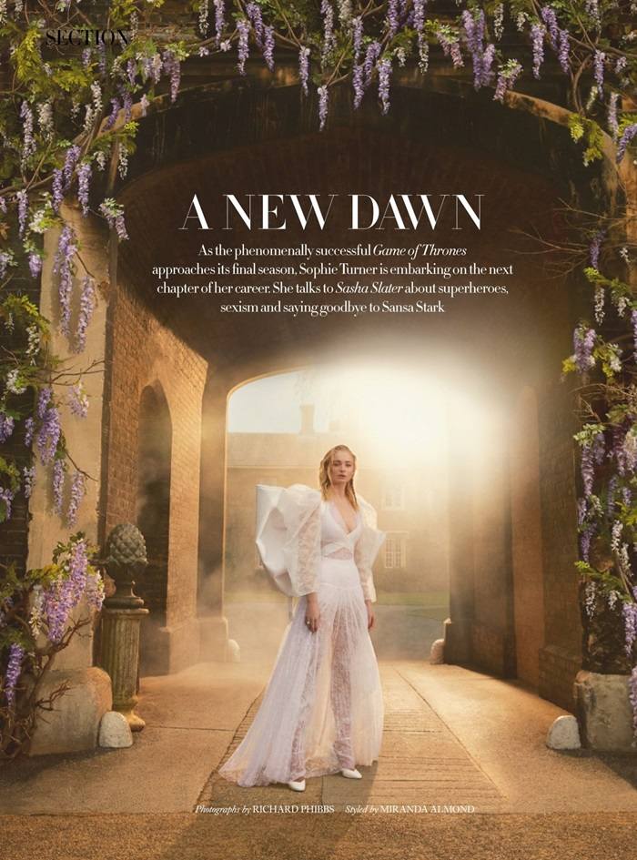 Sophie Turner @ Harper&rsquo;s Bazaar UK May 2019