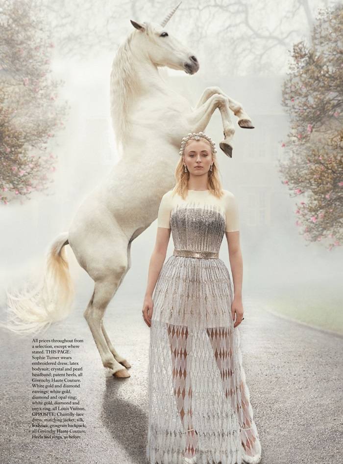 Sophie Turner @ Harper&rsquo;s Bazaar UK May 2019