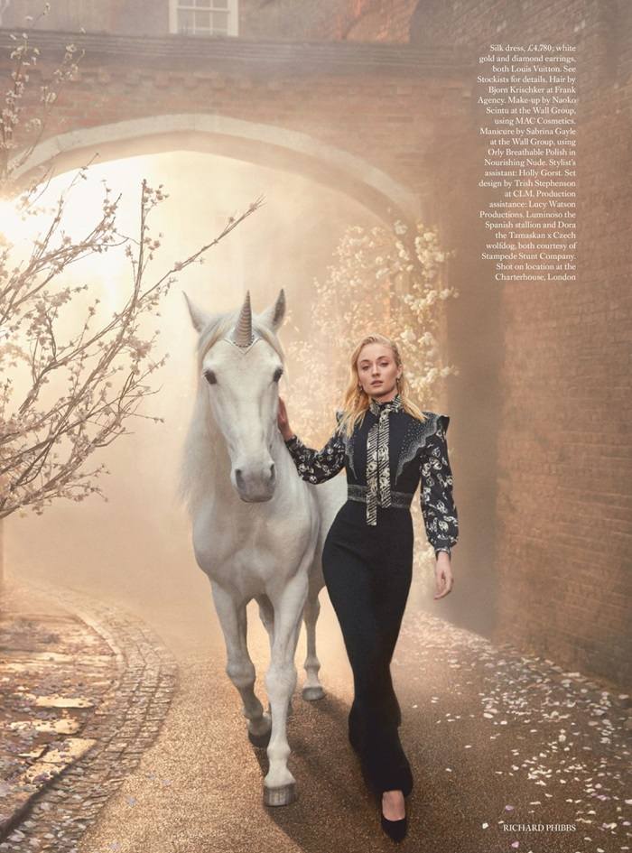 Sophie Turner @ Harper&rsquo;s Bazaar UK May 2019