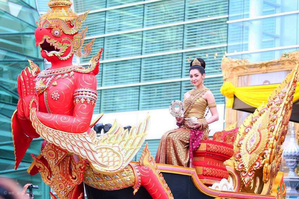 นางสงกรานต์ทุงษะเทวี 2562 "เบลล่า ราณี" #thailand