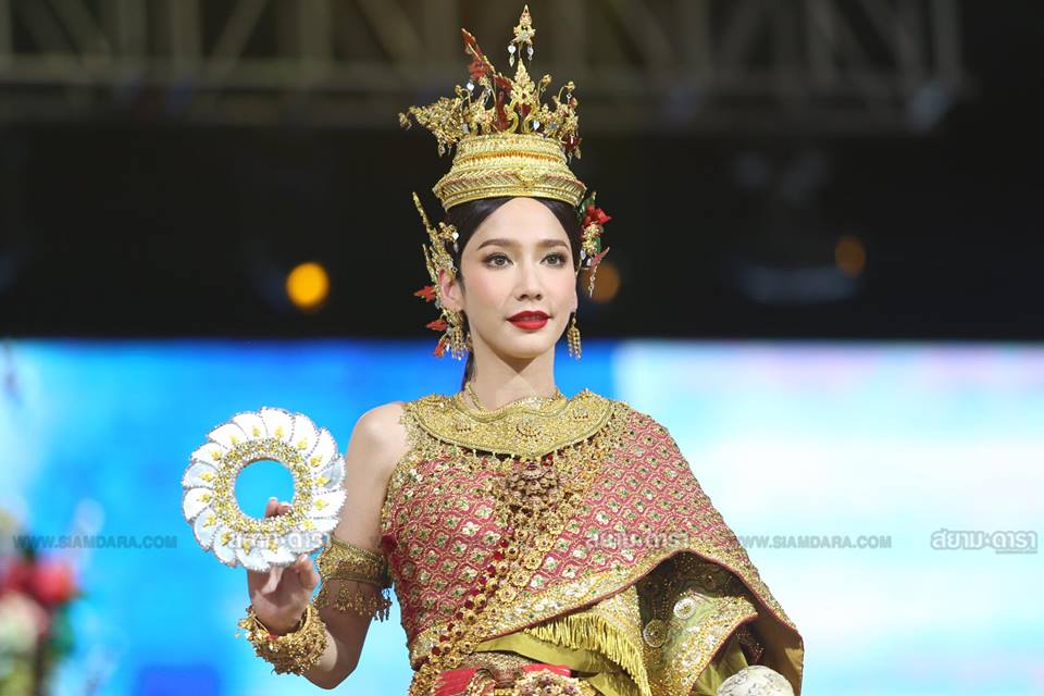 นางสงกรานต์ทุงษะเทวี อั้ม พัชราภา #thailand