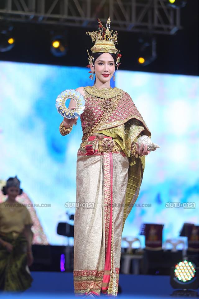 นางสงกรานต์ทุงษะเทวี อั้ม พัชราภา #thailand