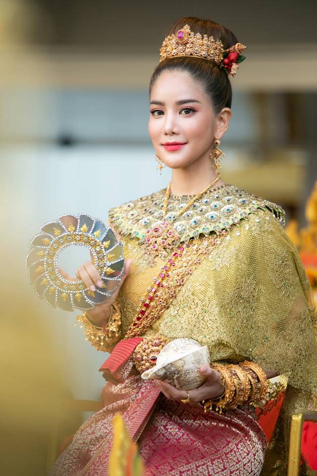 นางสงกรานต์๒๕๖๒ ทุงษะเทวี &ldquo;ก้อย รัชวิน&rdquo; #thailand