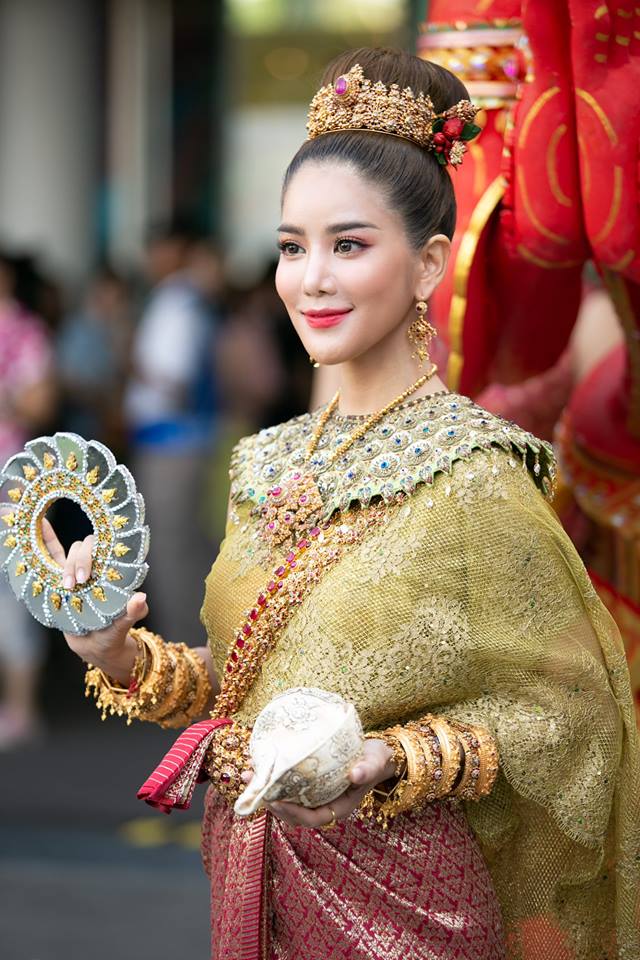 นางสงกรานต์๒๕๖๒ ทุงษะเทวี &ldquo;ก้อย รัชวิน&rdquo; #thailand