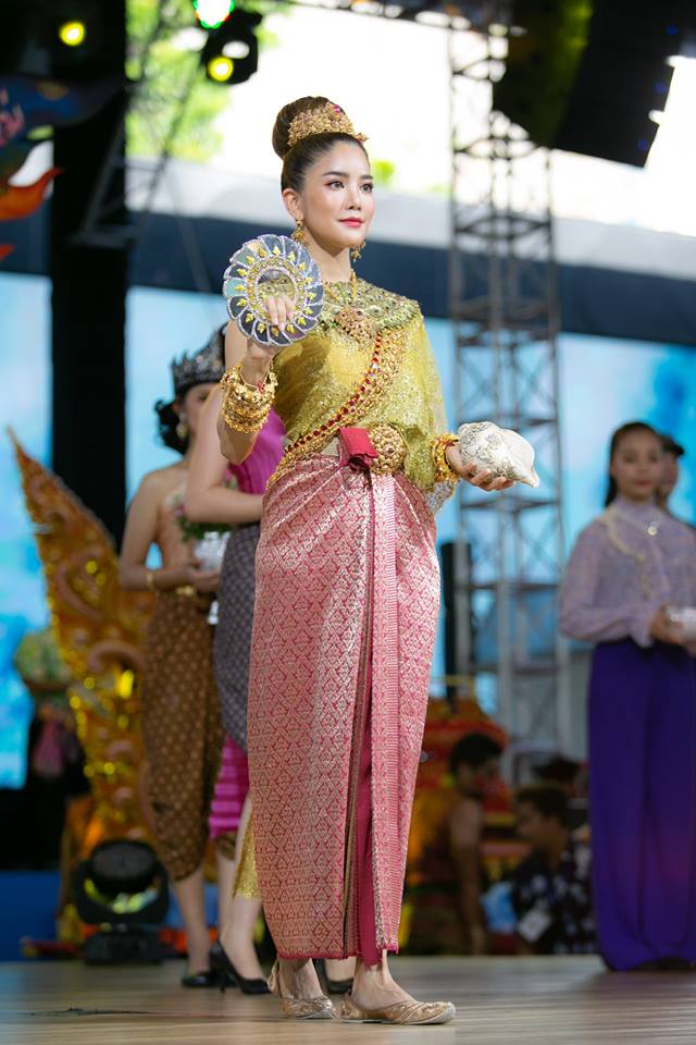 นางสงกรานต์๒๕๖๒ ทุงษะเทวี &ldquo;ก้อย รัชวิน&rdquo; #thailand