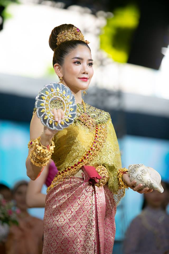 นางสงกรานต์๒๕๖๒ ทุงษะเทวี &ldquo;ก้อย รัชวิน&rdquo; #thailand
