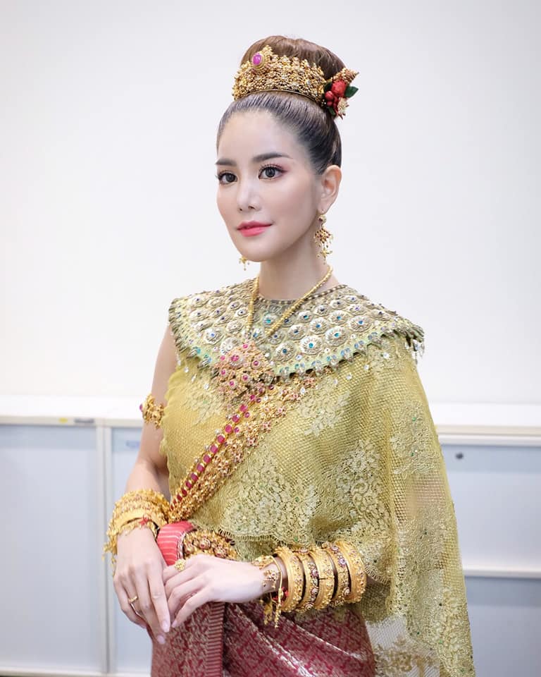 นางสงกรานต์๒๕๖๒ ทุงษะเทวี &ldquo;ก้อย รัชวิน&rdquo; #thailand