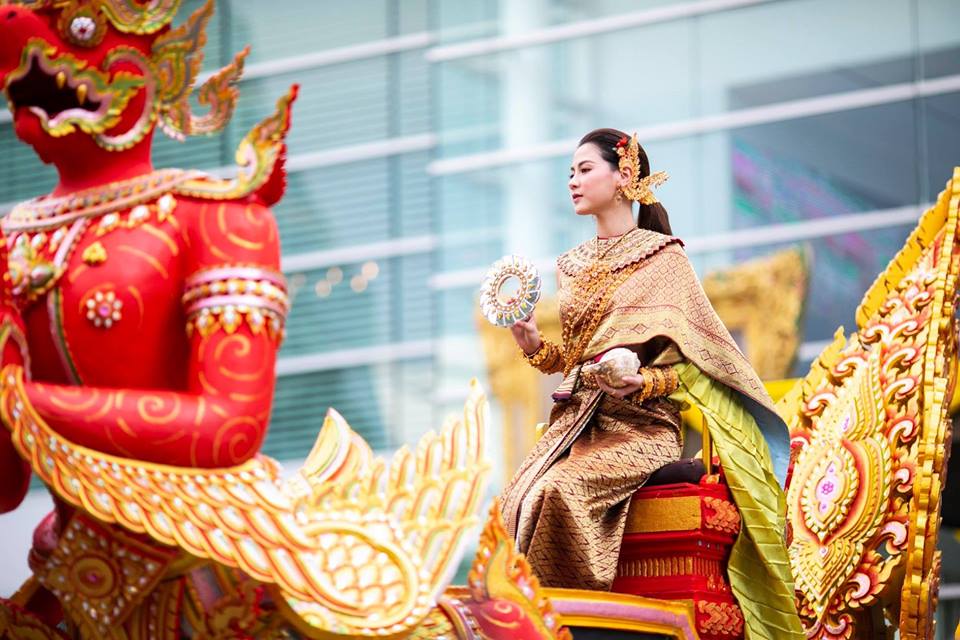 นางสงกรานต์ทุงษะเทวี ๒๕๖๒ “ใบเฟิร์น พิมพ์ชนก” #thailand