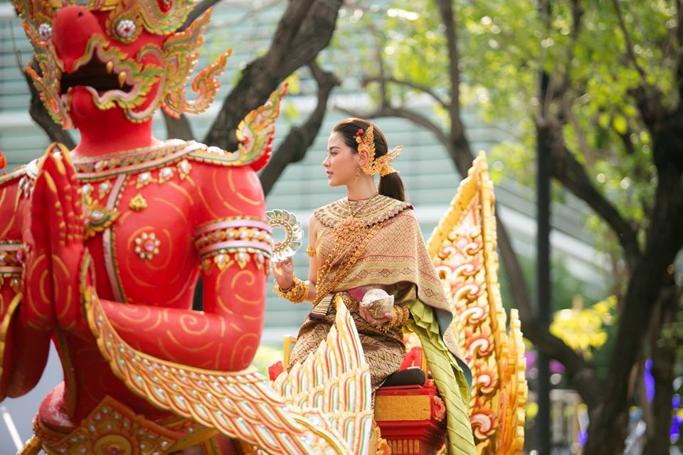 นางสงกรานต์ทุงษะเทวี ๒๕๖๒ “ใบเฟิร์น พิมพ์ชนก” #thailand