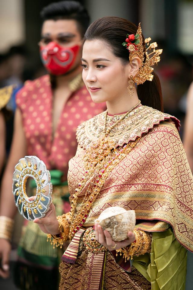 นางสงกรานต์ทุงษะเทวี ๒๕๖๒ “ใบเฟิร์น พิมพ์ชนก” #thailand