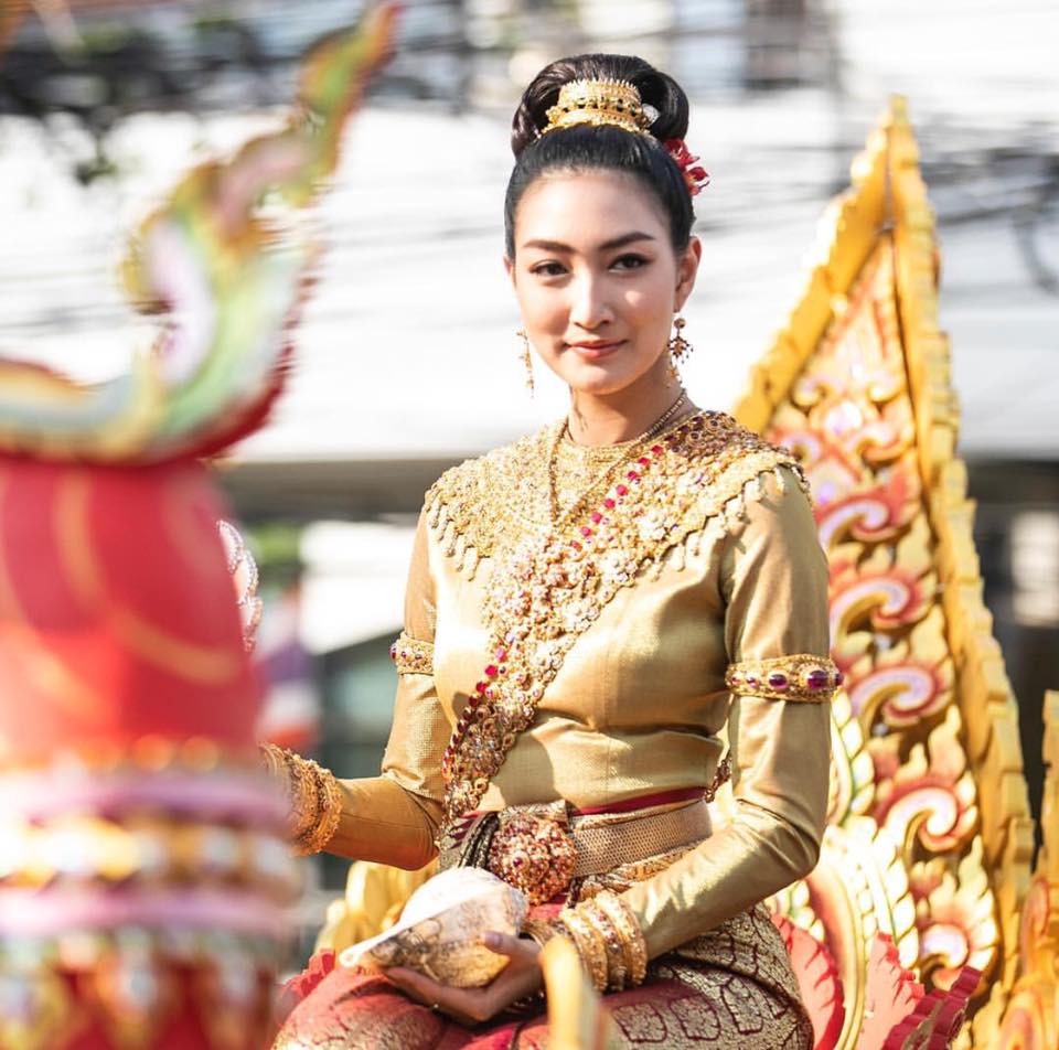นางสงกรานต์ทุงษะเทวี ๒๕๖๒ “แพนเค้ก เขมนิจ” #thailand