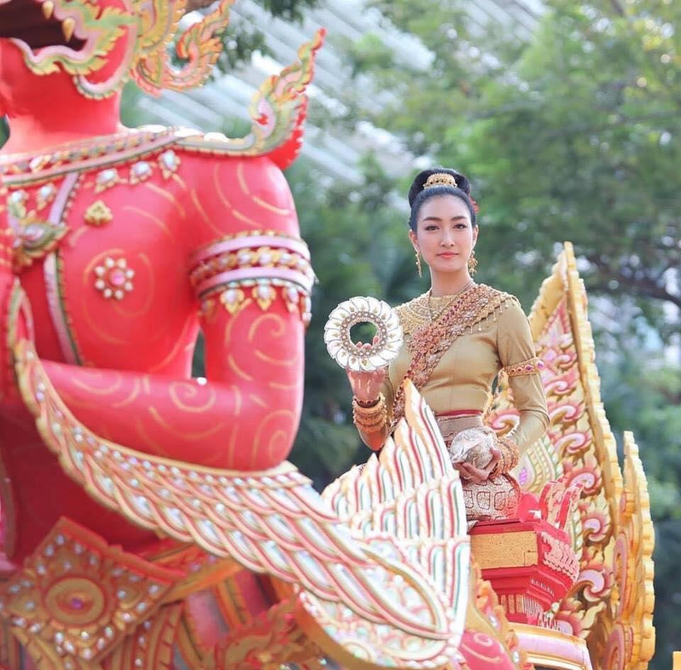นางสงกรานต์ทุงษะเทวี ๒๕๖๒ “แพนเค้ก เขมนิจ” #thailand