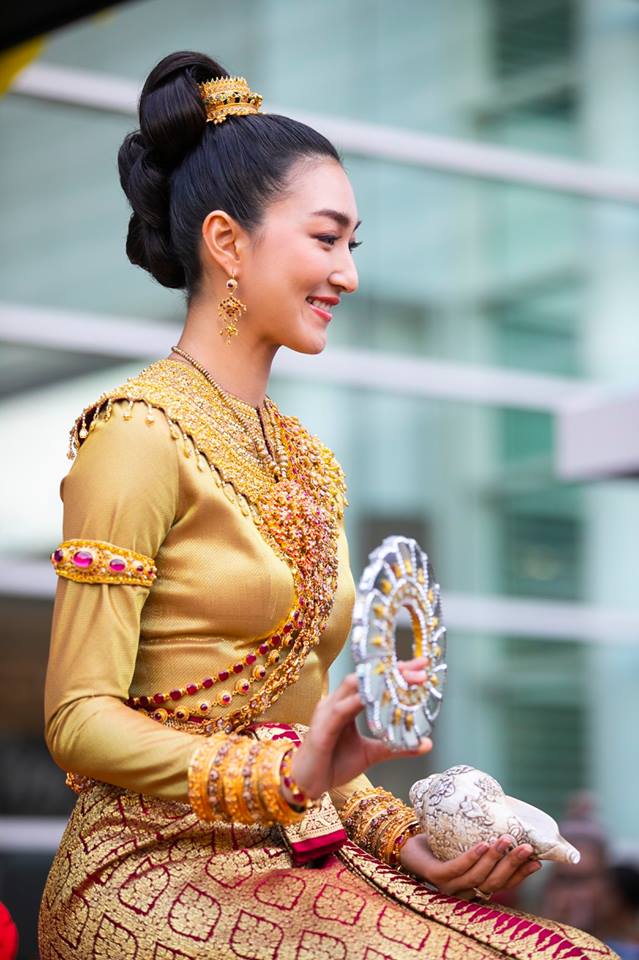นางสงกรานต์ทุงษะเทวี ๒๕๖๒ “แพนเค้ก เขมนิจ” #thailand