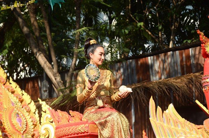 นางสงกรานต์ทุงษะเทวี ๒๕๖๒ “แพนเค้ก เขมนิจ” #thailand