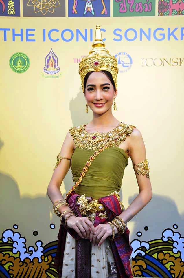 นางสงกรานต์ ๒๕๖๒ ICON SIAM “แต้ว ณฐพร” #thailand