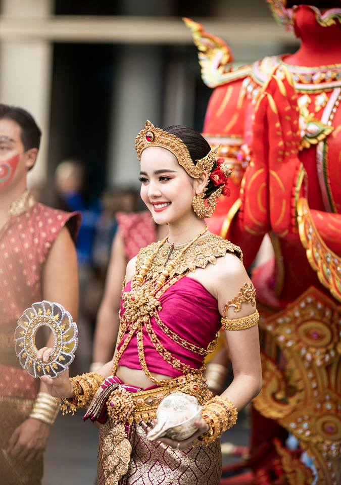 นางสงกรานต์ทุงษะเทวี ๒๕๖๒ “โบว์ เมลดา สุศรี” #thailand