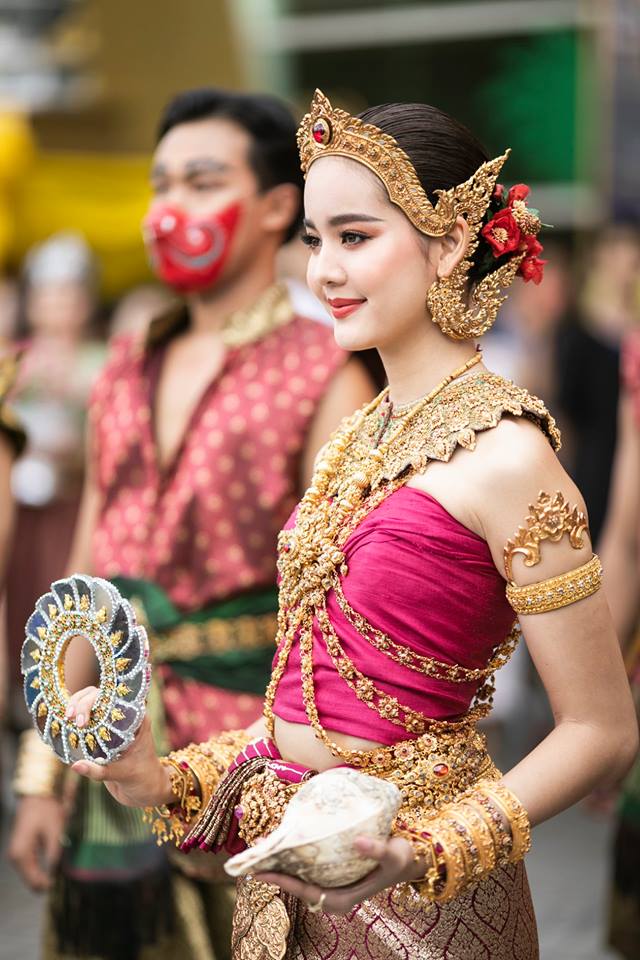 นางสงกรานต์ทุงษะเทวี ๒๕๖๒ “โบว์ เมลดา สุศรี” #thailand