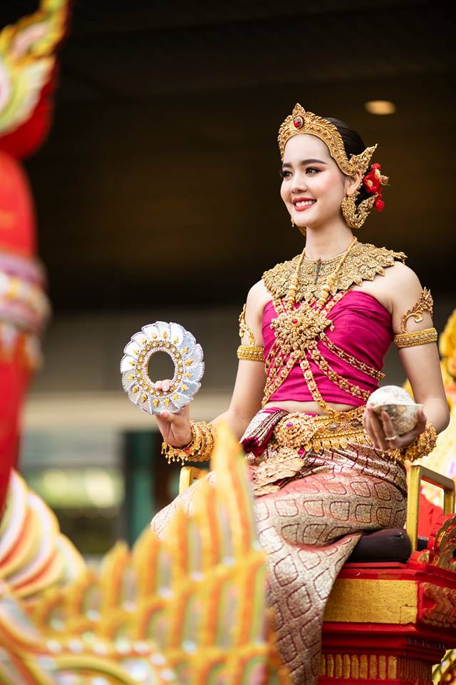 นางสงกรานต์ทุงษะเทวี ๒๕๖๒ “โบว์ เมลดา สุศรี” #thailand