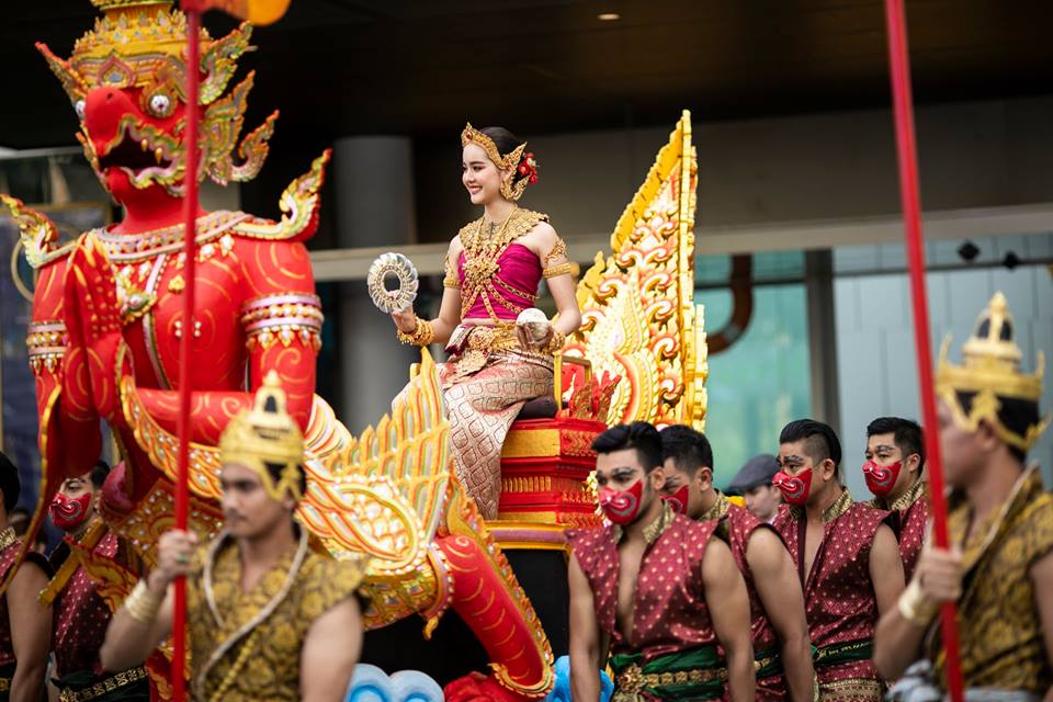 นางสงกรานต์ทุงษะเทวี ๒๕๖๒ “โบว์ เมลดา สุศรี” #thailand