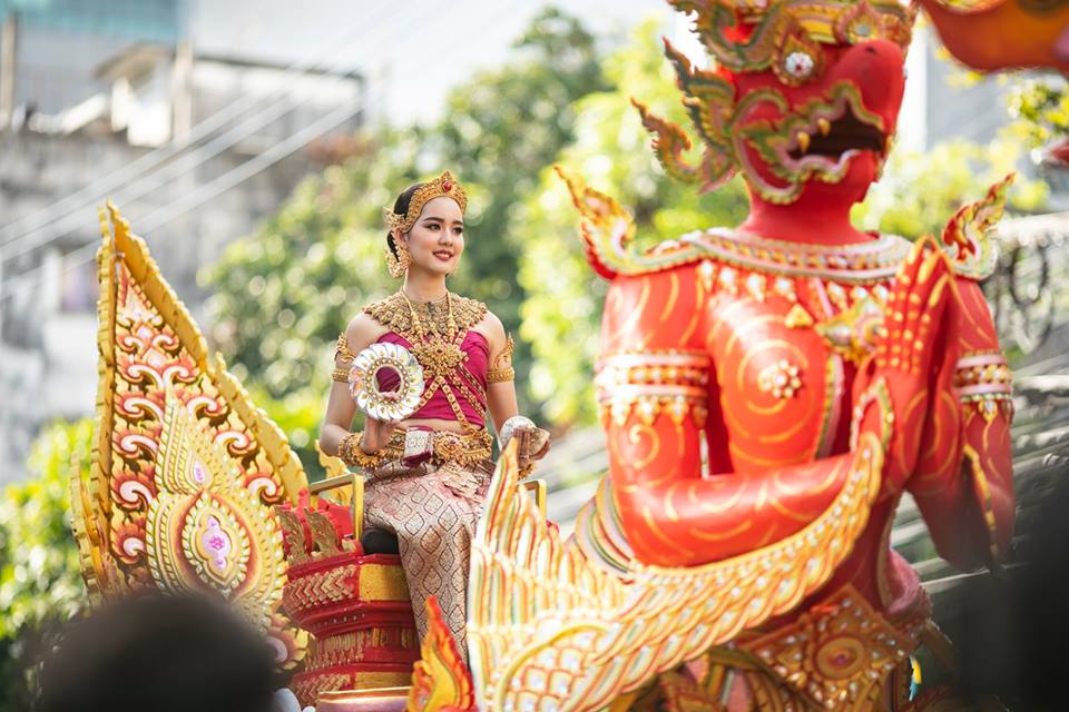 นางสงกรานต์ทุงษะเทวี ๒๕๖๒ “โบว์ เมลดา สุศรี” #thailand