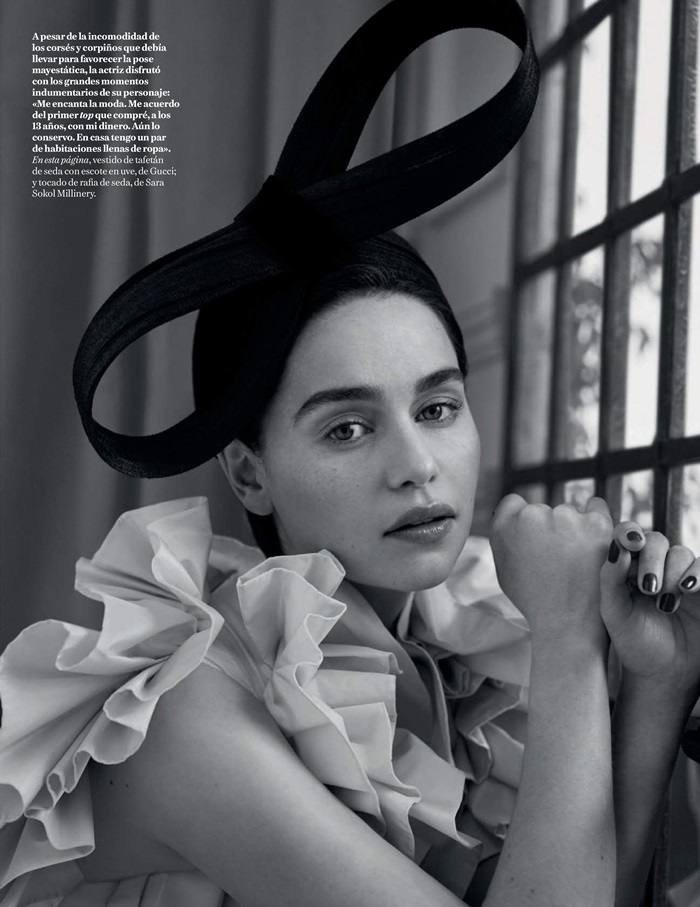 Emilia Clarke @ Vogue Espa&ntilde;a May 2019