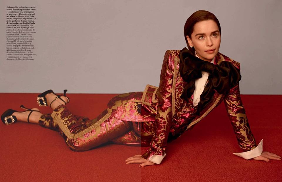 Emilia Clarke @ Vogue Espa&ntilde;a May 2019