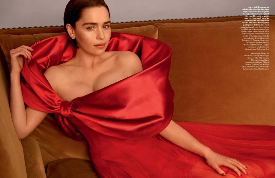 Emilia Clarke @ Vogue Espa&ntilde;a May 2019