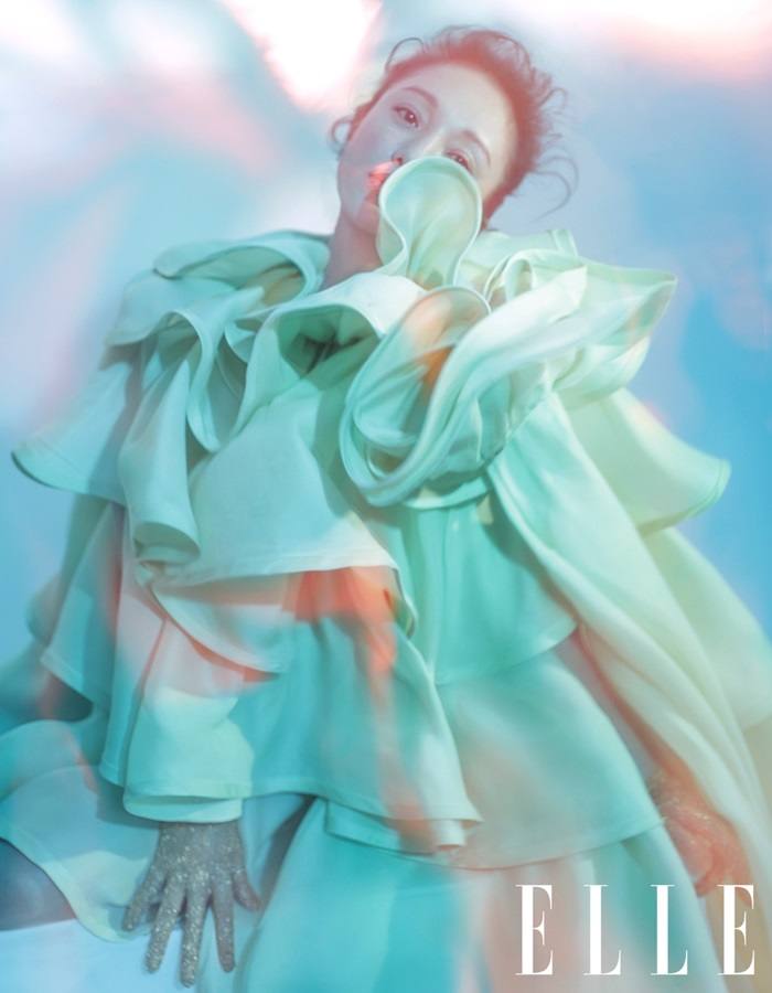 Zhou Xun @ ELLE China May 2019