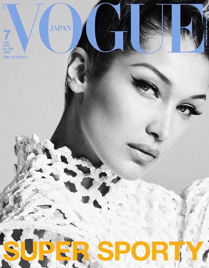 Bella Hadid @ Vogue Japan July 2019