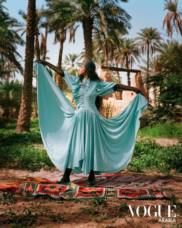 Winnie Harlow & Shahad Salman @ Vogue Arabia June 2019