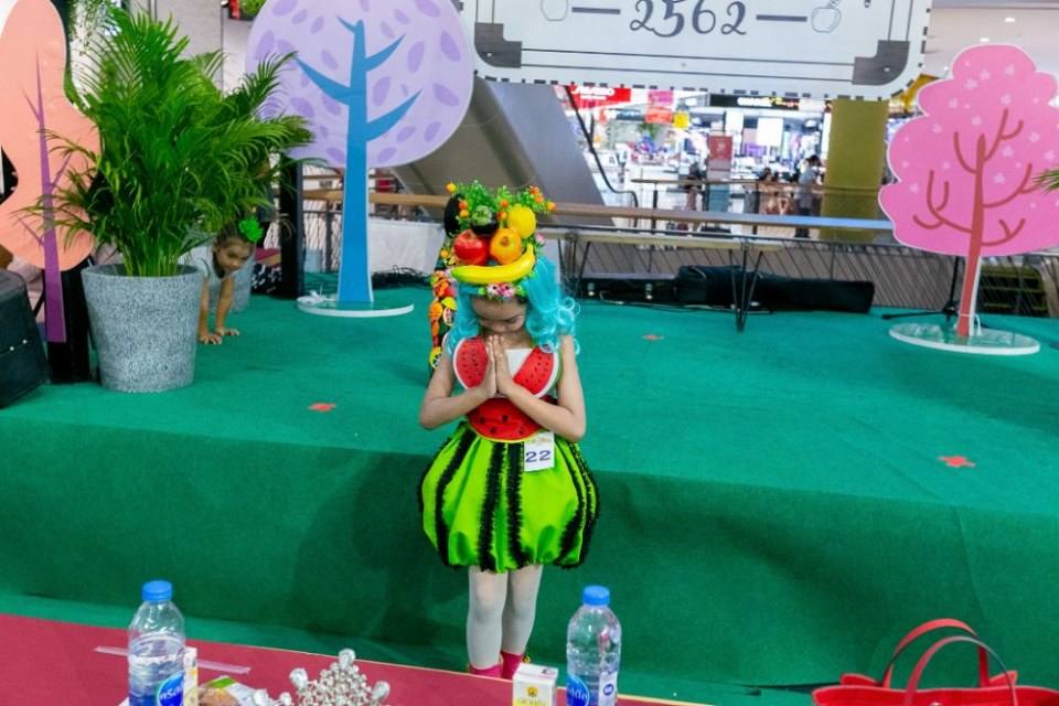 การประกวดหนูน้อยฟรุ๊ตตี้แสนน่ารัก งาน ยกสวน 2562