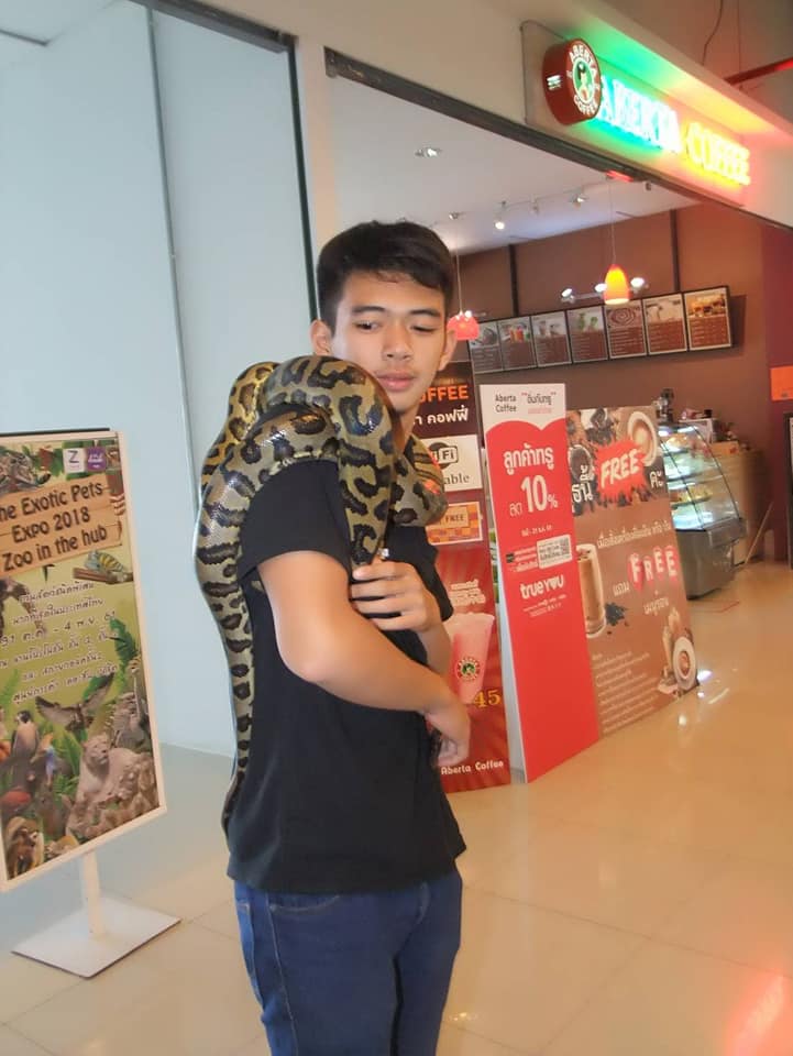 เปิดวาร์ปหนุ่มกู้ภัย  อาสาจับงู แต่โดนตำรวจจับ