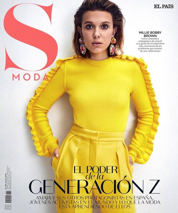 Millie Bobby Brown @ S Moda for El Pais July 2019